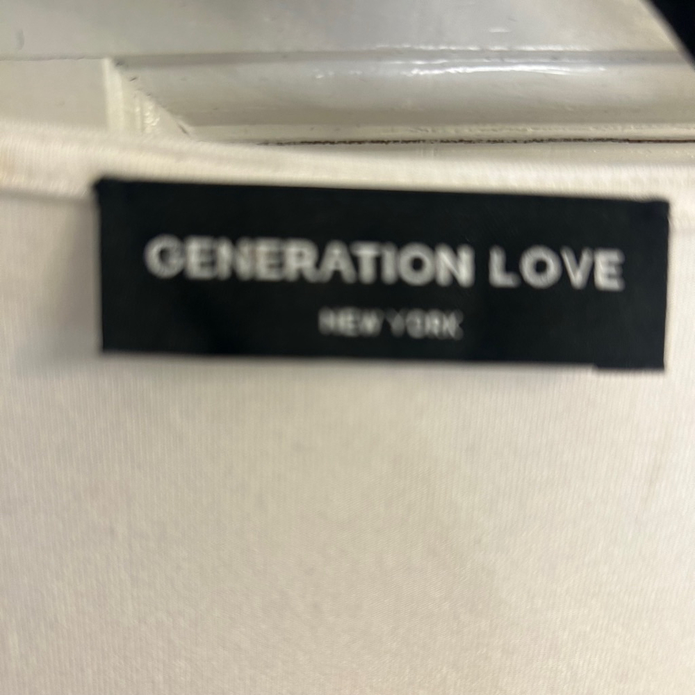 Women's Generation Love White Top M - Picture 6 of 11